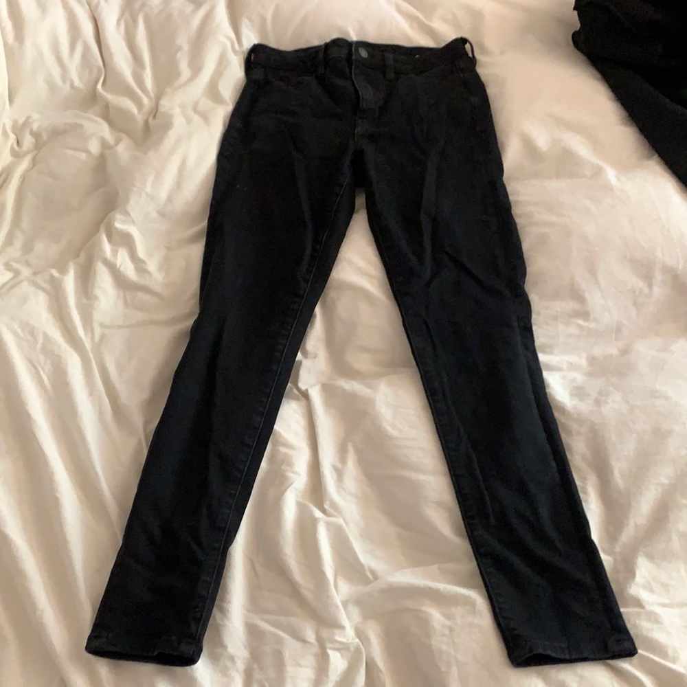 American eagle black skinny jeans